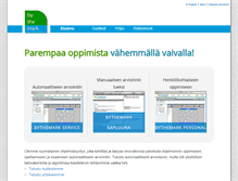 Tablet Screenshot of bythemark.fi